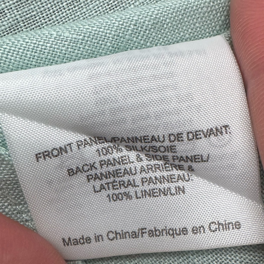 Tory Burch Linen and Silk Blouse - Picture 7 of 8